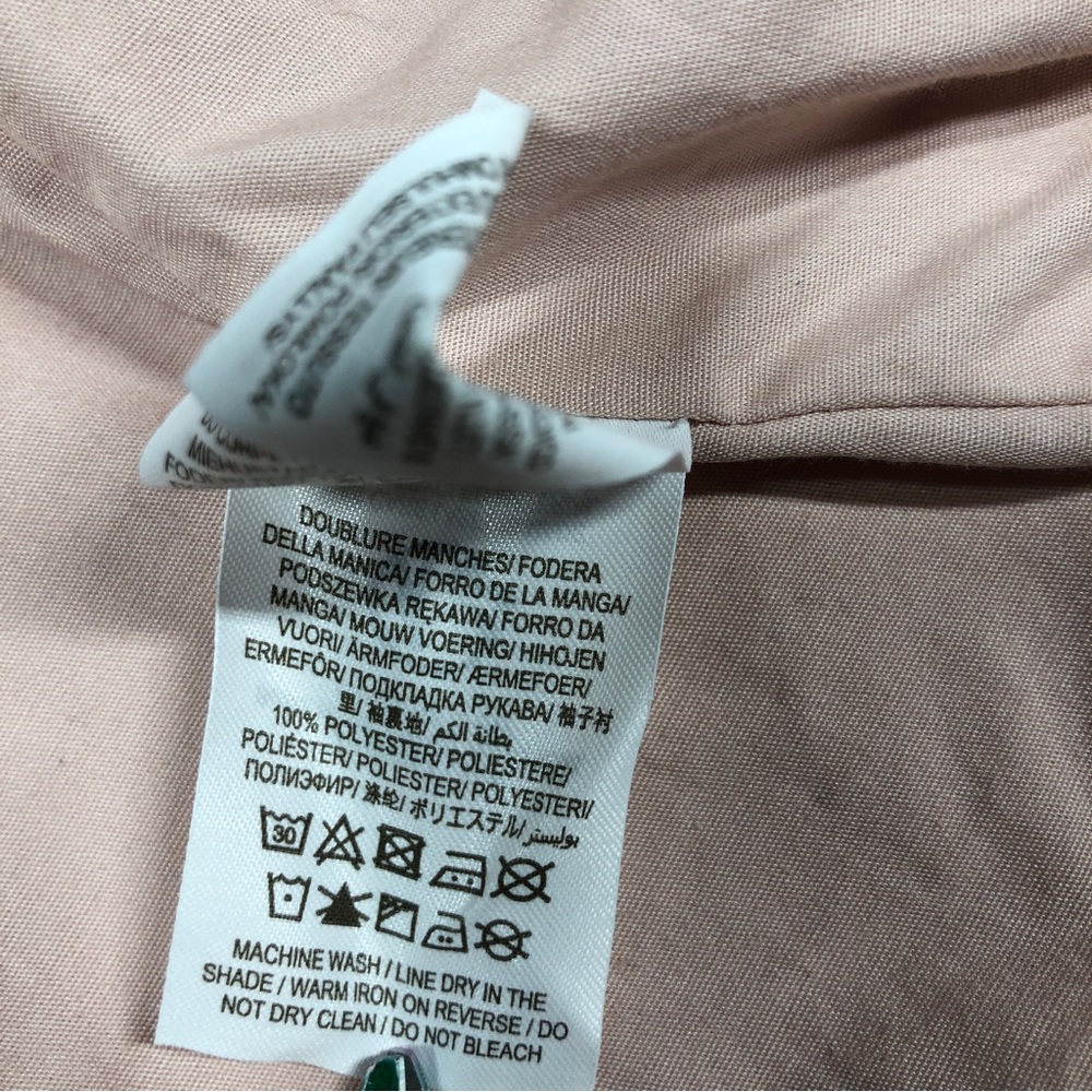 Boden Wren Biker pink milkshake Jacket size 14 - Picture 8 of 10
